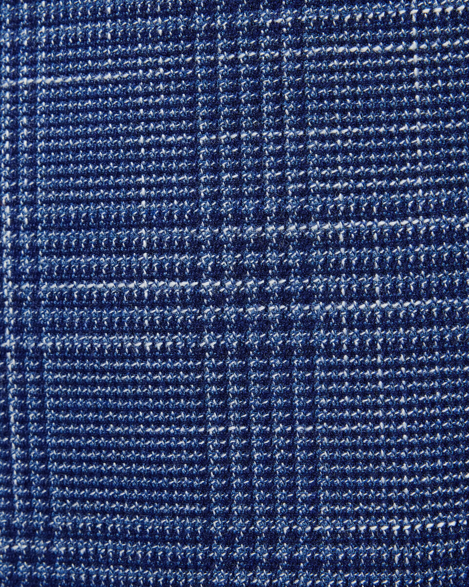 Prince of Wales Check Blazer, Navy, hi-res